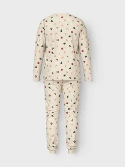 Name It Vismas Pyjamassæt, , XS*Dame Loungewear|Nattøj