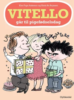 Gyldendal Vitello Går Til Pigefødselsdag - Vitello #17*Børn Børnebøger|Børnebøger