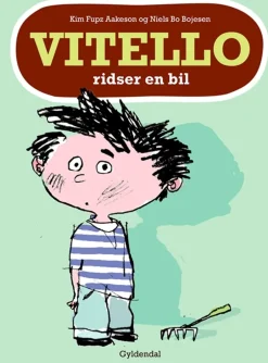 Gyldendal Vitello Ridser En Bil - Vitello #1*Børn Børnebøger|Børnebøger