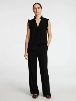 Selected Women Viva Sun Ruffle Bluse, , 36*Dame Bluser & Skjorter
