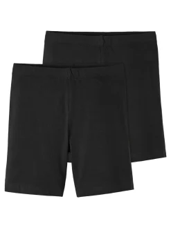 Sale Name It Vivian 2-pak Korte Leggings, , 122-128 cm Black
