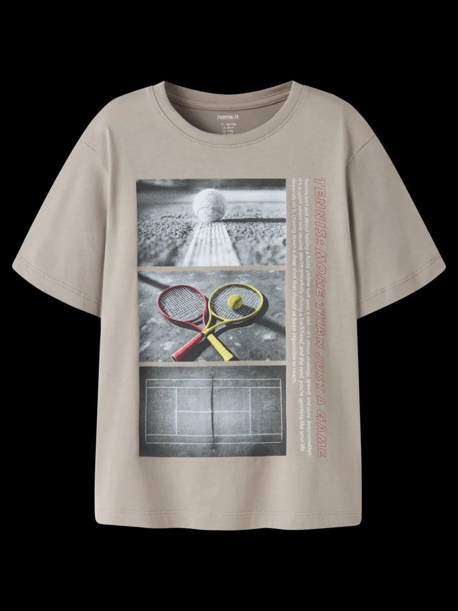 Sale Name It Voto T-shirt, , 122-128 cm Vintage Khaki