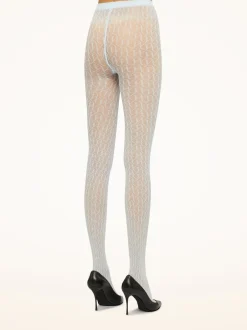 Wolford W Lace Tights, , S*Dame Strømper