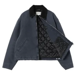 Carhartt WIP W' OG Detroit Jakke, , S Dark Navy/Black