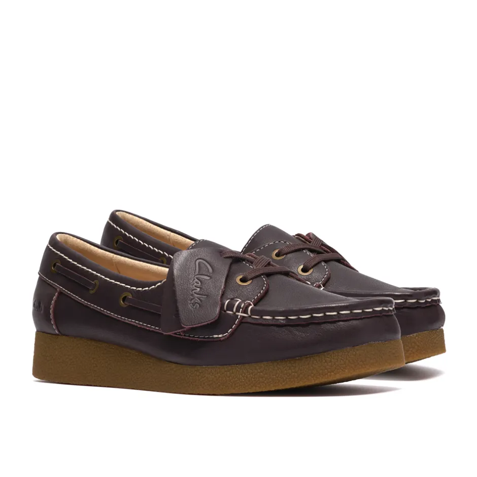 New Clarks WallabeeEVOSea D Sko, , 42 Dark Brown