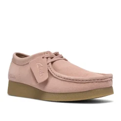 Sale Clarks WallabeeEVOSh D Sko, , 40 Light Pink