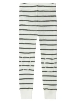 Outlet Name It Wang Wool Needle Longjohn Leggings, , 92 cm Snow White Mulled Basil