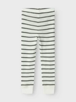 Outlet Name It Wang Wool Needle Longjohn Leggings, , 92 cm Snow White Mulled Basil