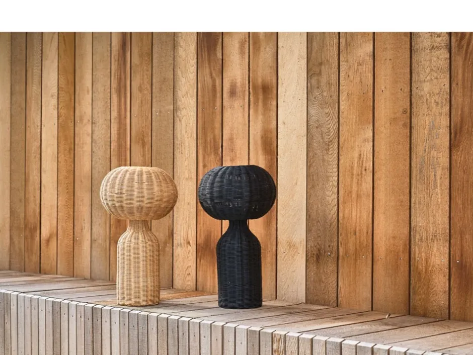 Hot Villa Collection Werna Bordlampe, Sort