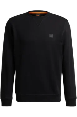 Hot Boss Orange Westart Sweatshirt, , L Black