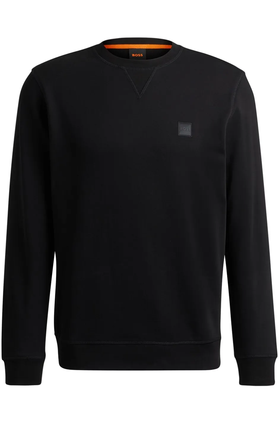 Hot Boss Orange Westart Sweatshirt, , L Black