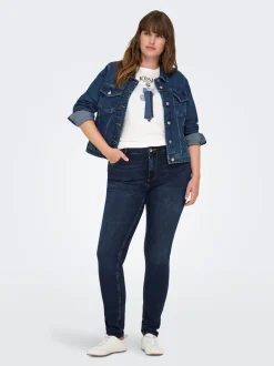Hot ONLY Willy Skinny Fit Jeans, , 44/L32 Dark Blue Denim