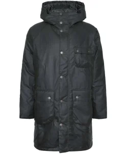 Barbour Winter Wax Parka Frakke, , XL Fern