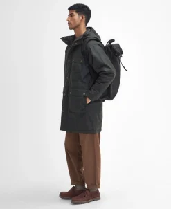 Barbour Winter Wax Parka Frakke, , XL Fern