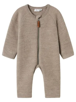 Discount Name It Wmino Wool Jumpsuit, , 62 cm Satellite