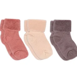 Best MP Denmark Wool Baby 3-pak Strømper, , 15-16 Vintage Rose