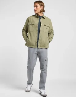 Sale Lee Workwear Overshirt, , S Mercantile Green