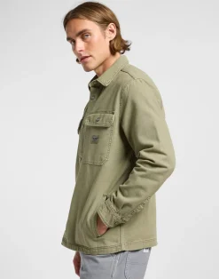 Sale Lee Workwear Overshirt, , S Mercantile Green