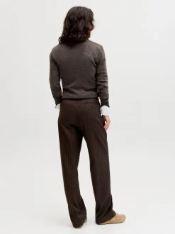 New JJXX Wren Wool Blend Polo Striktrøje, , M Bracken