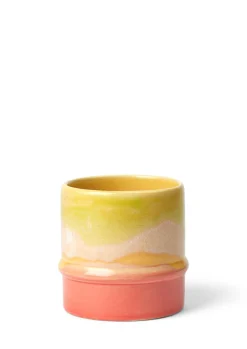 Kähler X Kimpop Krus, , 36 cl Yellow/Apple Green/Pink