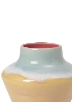 Clearance Kähler X KimPop Vase, Pink/Mint/Yellow