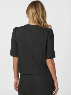 Neo Noir Xanthe Herringbone Blazer, , 40*Dame Jakker & Frakker