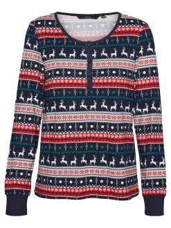 Vero Moda Xmas New Bluse, , M Navy Blazer