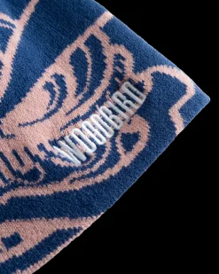 Online Woodbird Yan Lion JQ Beanie, Blue-Pink