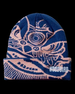 Woodbird Yan Lion JQ Fold Beanie, , One Size* Huer & Kasketter