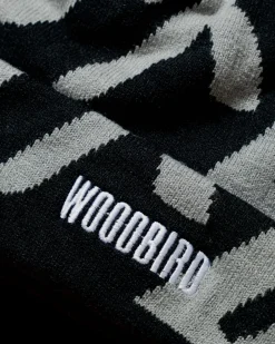 Best Woodbird Yan Sumo JQ Fold Beanie, Black Grey