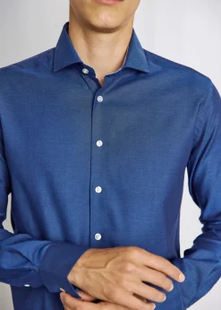 Discount Bruun & Stengade Yandy Skjorte, , 42 Dark Blue
