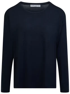 Outlet Femilet Yara Langærmet T-shirt, , 42 Baritone Blue