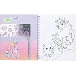 Ylvi And The Minimoomis Ylvi Malebog Med Pailletter*Børn Kreativ Leg
