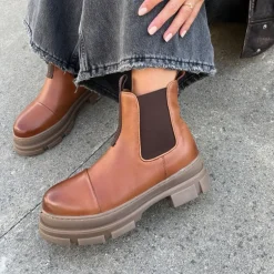 Best Copenhagen Shoes You And Me Low 22 Støvler, , 38 Cognac