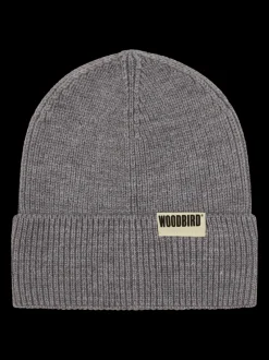 Woodbird Yupa Lang Beanie, , One size Light Grey