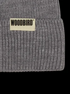 Woodbird Yupa Lang Beanie, , One size Light Grey
