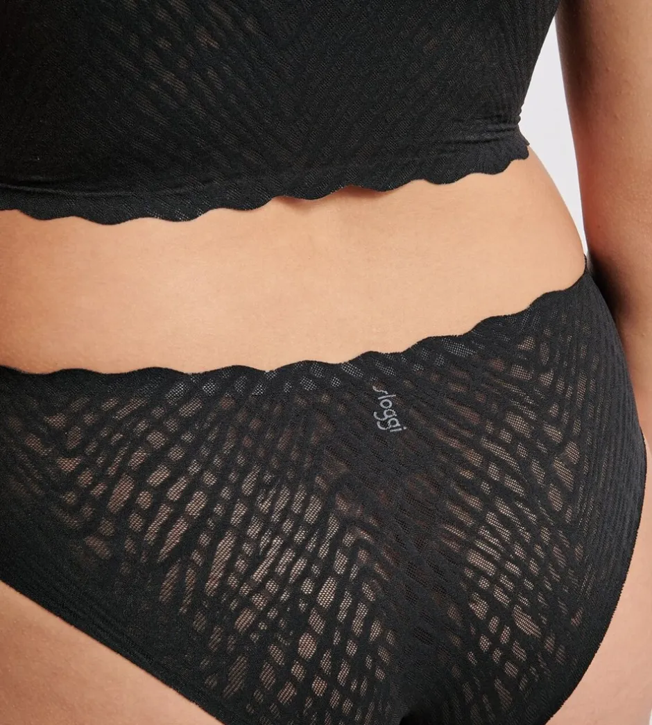 Clearance Sloggi Zero Feel Bliss Hipster Trusser, , S Black