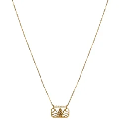 New Maanesten Zodiac Halskæde, Cancer, , 45 cm Guld